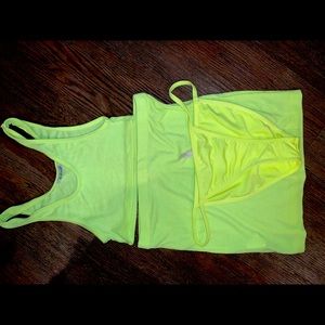 3 piece set lime green
